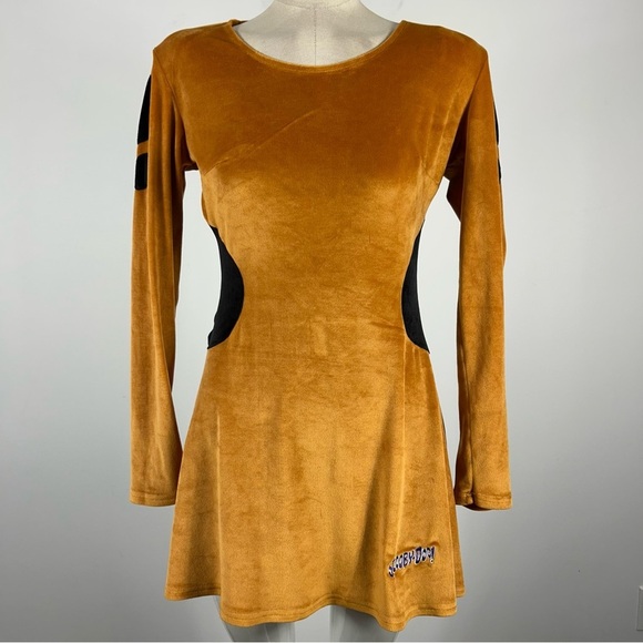 Scooby-doo! Brown Long Sleeve Dress with Black Accents S - Picture 3 of 12